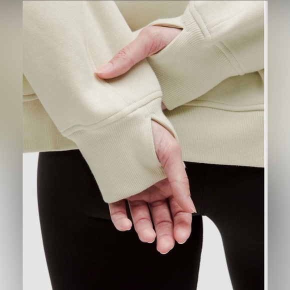 Lululemon Size XS/S Scuba Oversized Side Slit Hoodie
Bone Ivory Fleece - Picture 4 of 12